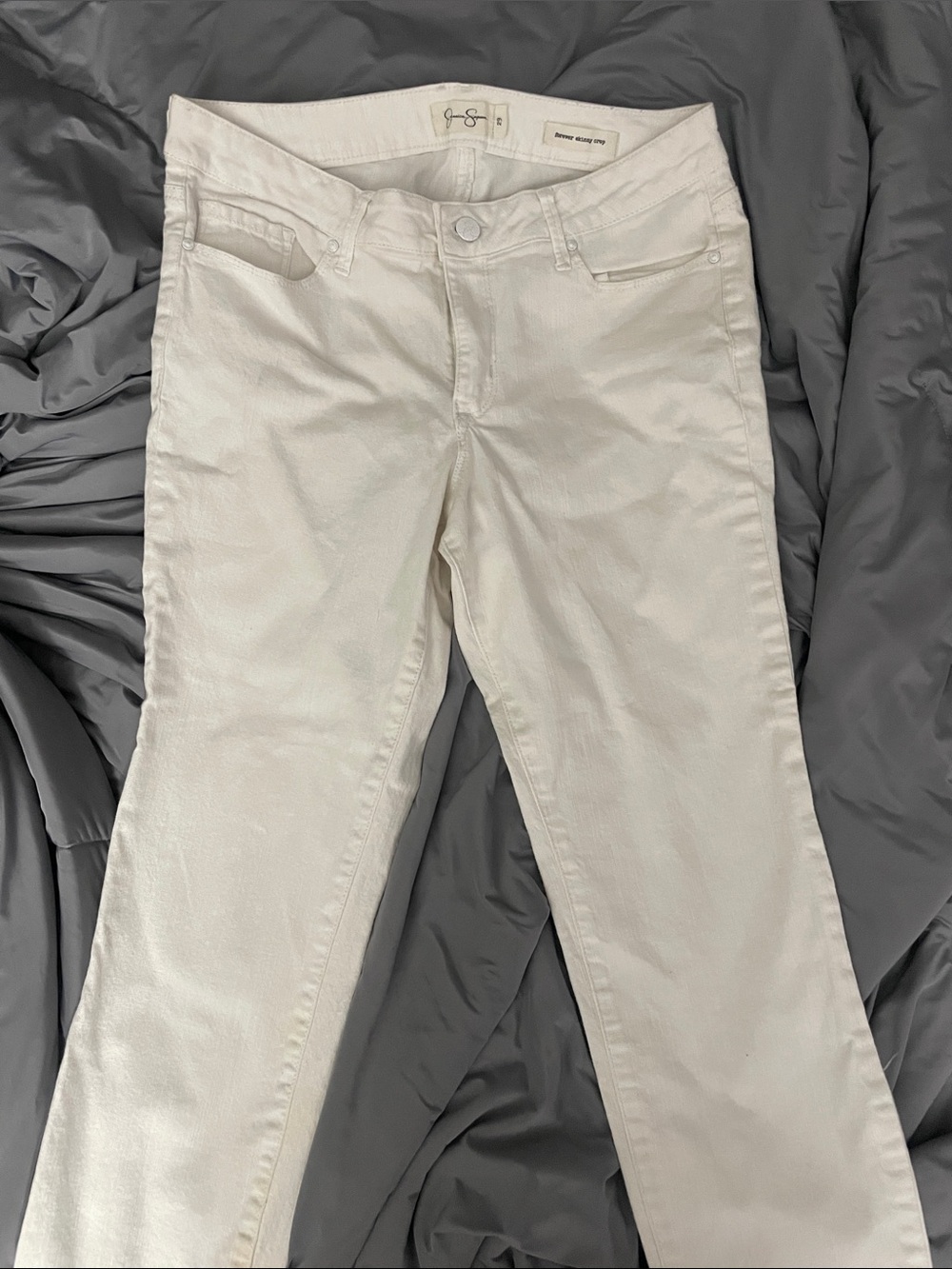 Jessica Simpson White Women's Jeans